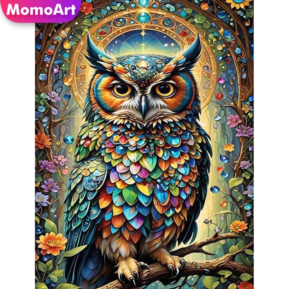 Embroidery Uae - Momoart جديد وصول الماس الفسيفساء البومة