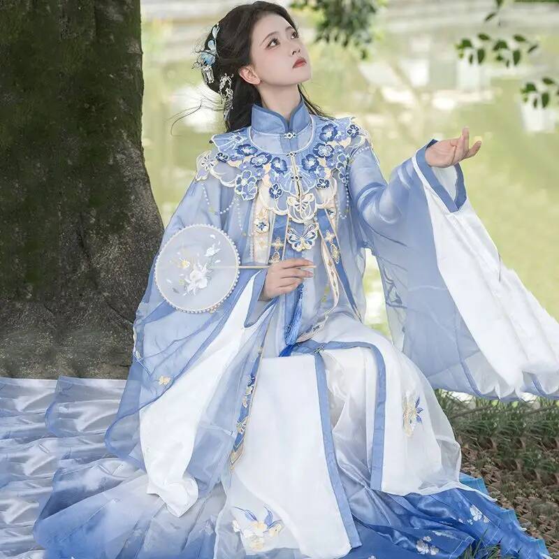 تنورة ماميان شتوية [Lan Jin Lu - مراجعة Embroidery Style وسعره