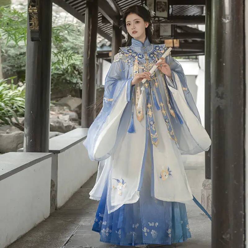 تنورة ماميان شتوية [Lan Jin Lu - مراجعة Embroidery Style وسعره