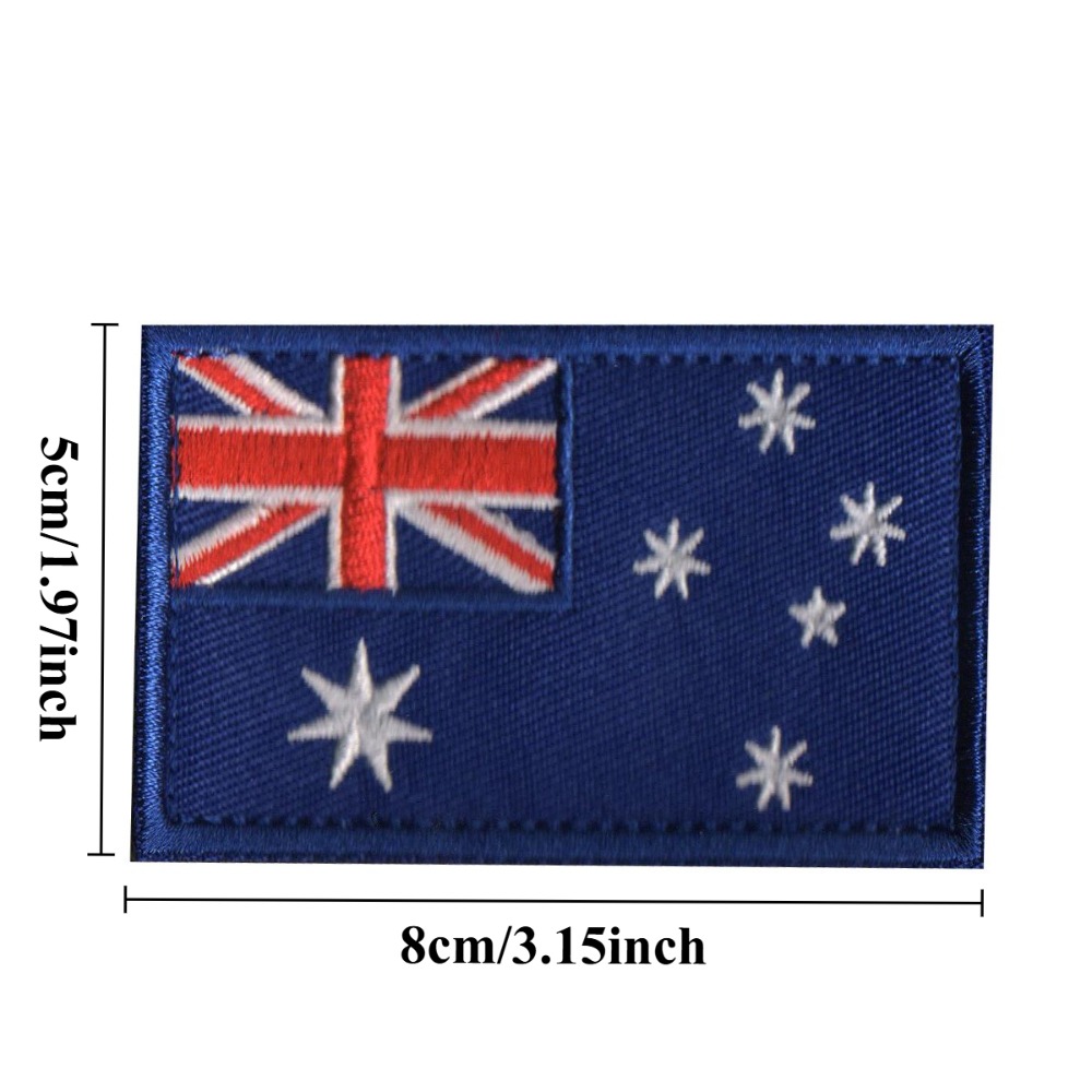 شارة علم نيوزيلندا وأستراليا م - مراجعة Embroidery In Australia وسعره