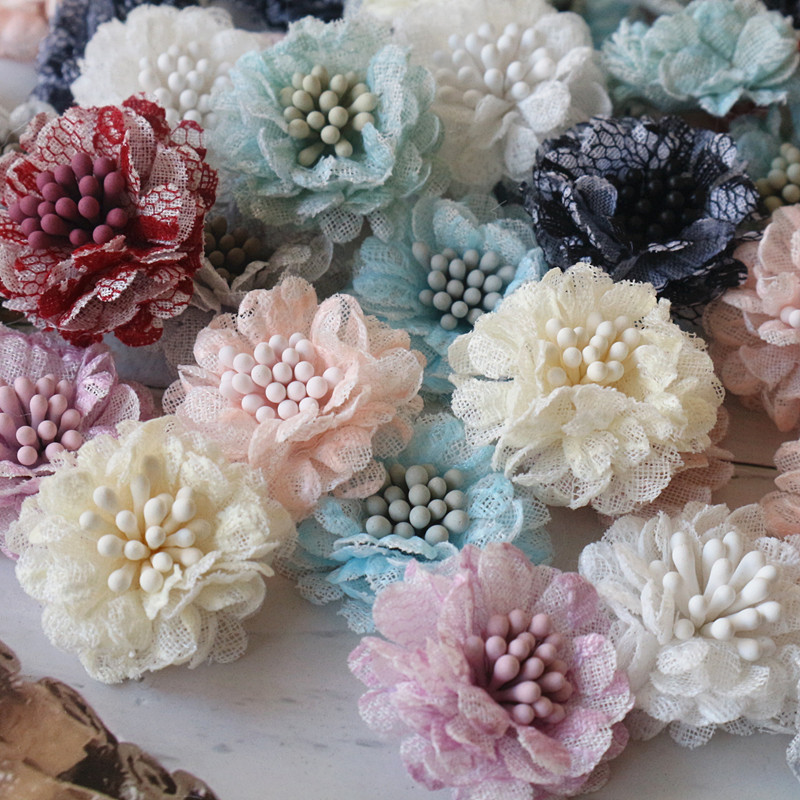 10 قطعة 3 سنتيمتر اليدوية الصغ - مراجعة Embroidery Daisy Flower وسعره