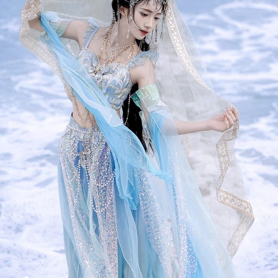 فستان هانفو جديد أنيق بتصميم ح - مراجعة Embroidery Style وسعره