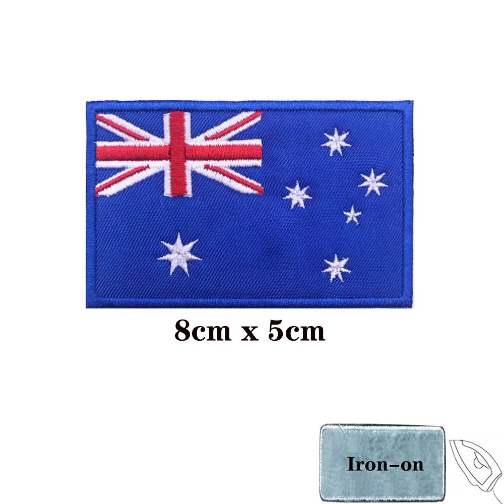 العلم الأسترالي أستراليا بقع ش - مراجعة Embroidery In Australia وسعره