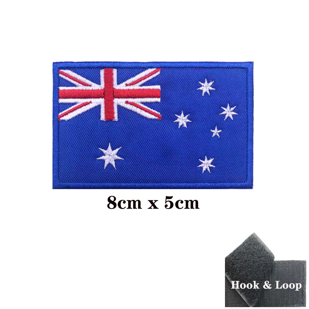 العلم الأسترالي أستراليا بقع ش - مراجعة Embroidery In Australia وسعره